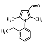 CAS#: 444080-34-6, 1-(2-Ethylphenyl)-2,5-Dimethyl-1H-Pyrrole-3-Carbaldehyde