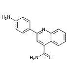 CAS#: 444151-71-7, 2-(4-Aminophenyl)-4-Quinolinecarboxamide