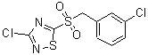 CAS#: 444791-18-8, 3-Chloro-5-[(3-Chlorobenzyl)Sulfonyl]-1,2,4-Thiadiazole