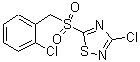 CAS#: 444791-20-2, 3-Chloro-5-[(2-Chlorobenzyl)Sulfonyl]-1,2,4-Thiadiazole