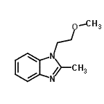 CAS#: 444995-61-3, 1-(2-Methoxyethyl)-2-Methyl-1H-Benzimidazole