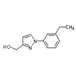 CAS#: 445303-79-7, [1-(3-Ethylphenyl)-1H-Pyrazol-3-Yl]Methanol