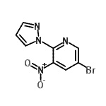 CAS#: 446284-40-8, 5-Bromo-3-Nitro-2-(1H-Pyrazol-1-Yl)Pyridine