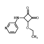 CAS#: 446860-79-3, 3-Ethoxy-4-(3-Pyridinylamino)-1,2-Cyclobutanedione