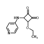 CAS#: 446861-48-9, 3-Ethoxy-4-(4-Pyridinylamino)-1,2-Cyclobutanedione