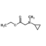 CAS#: 447423-35-0, Ethyl N-Cyclopropyl-N-Methylglycinate