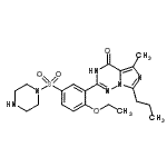 CAS#: 448184-46-1, 2-[2-Ethoxy-5-(1-Piperazinylsulfonyl)Phenyl]-5-Methyl-7-Propylimidazo[5,1-f][1,2,4]Triazin-4(1H)-One