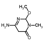 CAS#: 448904-30-1, 6-Amino-2-Methoxy-3-Methyl-2,5-Dihydro-4(3H)-Pyrimidinone