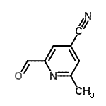 CAS#: 448907-01-5, 2-Formyl-6-Methylisonicotinonitrile