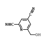 CAS#: 448908-08-5, 6-(Hydroxymethyl)-2,4-Pyridinedicarbonitrile