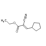 CAS 登录号：449146-97-8， 乙基(E)-2-氰基-3-环戊基-丙-2-烯酸酯