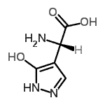 CAS#: 449153-25-7, (2S)-Amino(5-Hydroxy-1H-Pyrazol-4-Yl)Acetic Acid