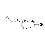 CAS#: 449756-83-6, 2-Methyl-5-(2-Oxiranylmethoxy)-1,3-Benzothiazole