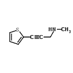 CAS#: 450357-06-9, N-Methyl-3-(2-Thienyl)-2-Propyn-1-Amine