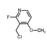 CAS#: 451459-10-2, 3-(Chloromethyl)-2-Fluoro-4-Methoxypyridine