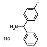 CAS#: 451503-41-6, 1-(4-Fluorophenyl)-1-Phenylmethanamine Hydrochloride (1:1)
