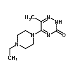 CAS#: 451523-69-6, 5-(4-Ethyl-1-Piperazinyl)-6-Methyl-1,2,4-Triazin-3(2H)-One