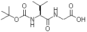 CAS 登录号：45233-75-8， N-叔-丁氧羰基-L-缬氨酰甘氨酸