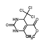 CAS#: 452357-78-7, Methyl 6-Methyl-2-Oxo-4-(Trichloromethyl)-1,2,3,4-Tetrahydro-5-Pyrimidinecarboxylate