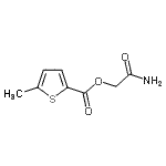 CAS#: 453515-34-9, 2-Amino-2-Oxoethyl 5-Methyl-2-Thiophenecarboxylate