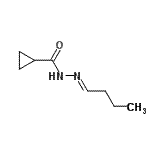 CAS 登录号：453516-14-8， N'-[(1E)-丁亚基]环丙烷甲酰肼