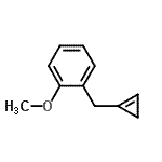 CAS#: 454251-51-5, 1-(1-Cyclopropen-1-Ylmethyl)-2-Methoxybenzene
