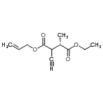 CAS 登录号：454685-94-0， 1-烯丙基4-乙基(3S)-2-氰基-3-甲基琥珀酸盐