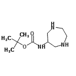 CAS#: 454709-85-4, 2-Methyl-2-Propanyl 1,4-Diazepan-6-Ylcarbamate