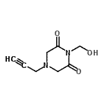CAS#: 455311-32-7, 1-(Hydroxymethyl)-4-(2-Propyn-1-Yl)-2,6-Piperazinedione