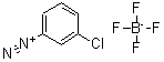 CAS#: 456-39-3, 3-Chlorobenzenediazonium Tetrafluorborate
