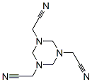 CAS 登录号：4560-87-6， 六氢-1,3,5-三嗪-1,3,5-三(乙腈)