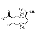 CAS#: 457949-49-4, 1-[(3R,3aS,5S,6S,7aR)-3A,6-Dihydroxy-3-Isopropyl-7A-Methyloctahydro-1H-Inden-5-Yl]Ethanone