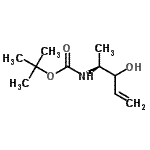 CAS#: 458531-56-1, 2-Methyl-2-Propanyl [(2S)-3-Hydroxy-4-Penten-2-Yl]Carbamate
