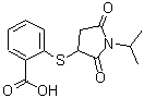 CAS#: 459421-23-9, 2-[(1-Isopropyl-2,5-Dioxo-3-Pyrrolidinyl)Sulfanyl]Benzoic Acid
