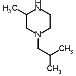 CAS#: 45954-24-3, 1-Isobutyl-3-Methylpiperazine