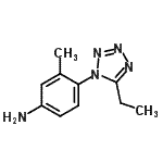 CAS#: 460044-13-7, 4-(5-Ethyl-1H-Tetrazol-1-Yl)-3-Methylaniline