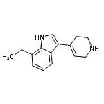 CAS#: 460354-13-6, 7-Ethyl-3-(1,2,3,6-Tetrahydro-4-Pyridinyl)-1H-Indole