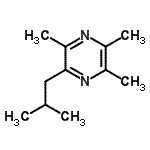 CAS#: 46187-37-5, 2-Isobutyl-3,5,6-Trimethylpyrazine