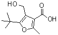 CAS#: 462068-43-5, 4-(Hydroxymethyl)-2-Methyl-5-(2-Methyl-2-Propanyl)-3-Furoic Acid