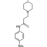 CAS 登录号：462068-45-7， N-(4-氨基苯基)-3-(4-吗啉基)丙酰胺
