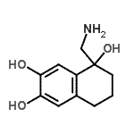 CAS#: 462100-28-3, 1-(Aminomethyl)-1,2,3,4-Tetrahydro-1,6,7-Naphthalenetriol
