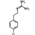 CAS 登录号：46234-79-1， 1-[2-(4-氯苯基)乙基]胍
