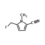CAS#: 463298-06-8, 5-(Fluoromethyl)-1-Methyl-1H-Pyrrole-2-Carbonitrile