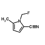 CAS#: 463298-07-9, 1-(Fluoromethyl)-5-Methyl-1H-Pyrrole-2-Carbonitrile