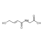 CAS#: 463320-35-6, N-[(2E)-4-Hydroxy-2-Butenoyl]Glycine