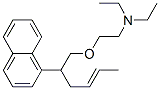 CAS#: 4634-22-4, N,N-Diethyl-2-[[2-(1-Naphtyl)-4-Hexenyl]Oxy]Ethan-1-Amine