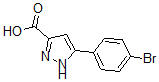 CAS#: 46413-66-5, 5-(4-Bromophenyl)-1H-Pyrazole-3-Carboxylic acid