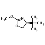 CAS#: 464171-83-3, (4S)-2-Methoxy-4-(2-Methyl-2-Propanyl)-4,5-Dihydro-1,3-Oxazole