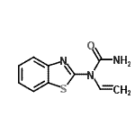 CAS#: 46421-64-1, 1-(1,3-Benzothiazol-2-Yl)-1-Vinylurea