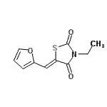 CAS#: 464903-41-1, (5Z)-3-Ethyl-5-(2-Furylmethylene)-1,3-Thiazolidine-2,4-Dione